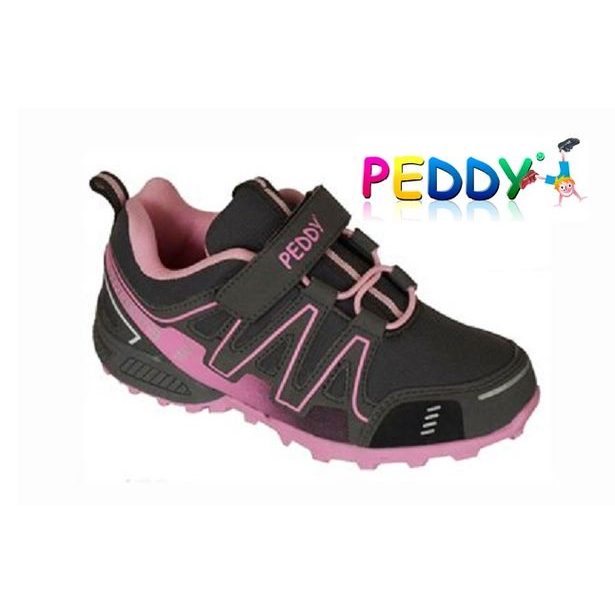 Detské topánky Peddy PY-509-30-01 šedá/ružová
