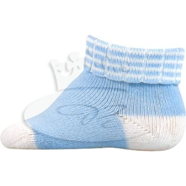 Kojenecké froté ponožky Míša - modrá; Velikost ponožek v cm: 9-11