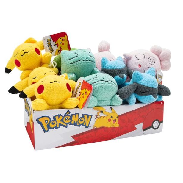 Pokémon Sleeping Plyš (Assortment) W1