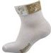 Dětské krátké ponožky Amálka velikost 17-19, Barva: žlutá