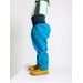 unuo Batolecí softshellové kalhoty s fleecem Tyrkysové + reflexní obrázek Evžen (Softshell toodler trousers)