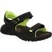 Dětské letní sandály IMAC 3650/010 - černo/fluo zelené