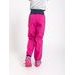 unuo softshellové kalhoty s fleecem Fuchsiové + reflexní obrázek Evžen (Softshell kids trousers)