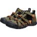 KEEN SEACAMP II CNX YOUTH dark olive/gold flame