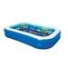 Nafukovací bazének 3D, 2,62m x 1,75m x 51cm
