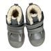 Dětská kožená zimní obuv, Ponte 20 šedé s růžovým králíčkem
