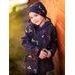 Unuo, Dětská softshellová bunda s fleecem Basic, Černá, Kostičky