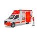 BRUDER Záchranná auta - MB Sprinter ambulance s řidičem
