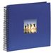 Hama album klasické spirálové FINE ART 36x32 cm, 50 stran, modré