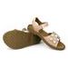 Dívčí letní boty, sandály IMAC - Pudrová růžová