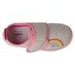 Dívčí BAREFOOT domácí obuv Befado 902X020 - šedá/růžová