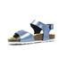 Dětské kožené sandálky Richter - modrá