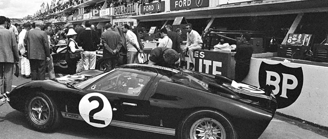Ford GT40 - Black - 24h Le Mans - 1966 - U&L Edition Poster