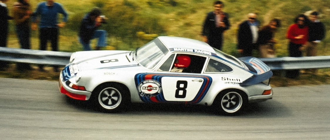 Porsche 911 RSR - Martini - Targa Florio - 1973 - Colors of Speed Poster