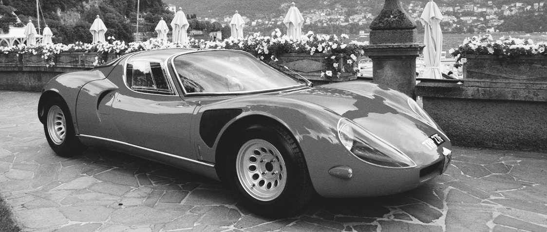 Alfa Romeo 33 Stradale - Red - 1967 - Colors of Speed Poster