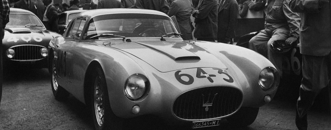 Maserati A6GCS Berlinetta 1954 - White
