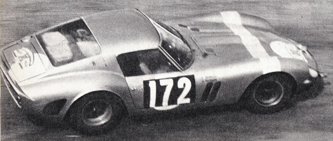 Ferrari 250 GTO - Silver - Tour de France - 1964 - Colors of Speed Poster