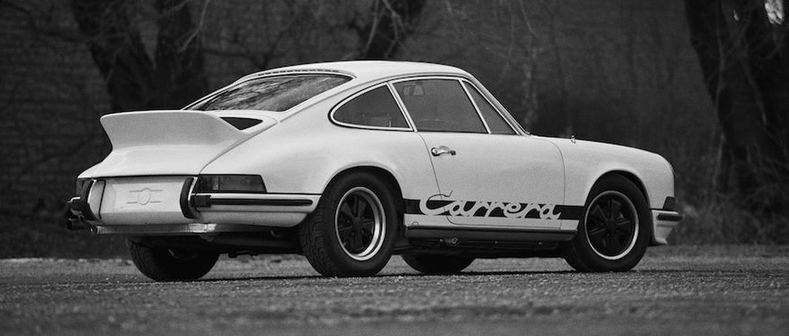 Porsche 911 RS - White - Limited Poster