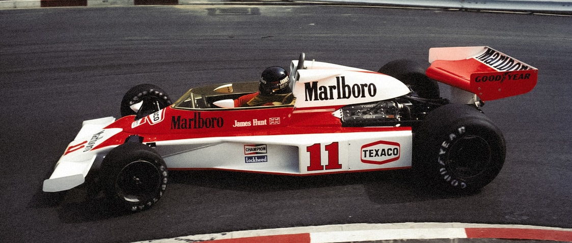 McLaren M23 - James Hunt - Japanese GP - 1976 - Colors of Speed Poster