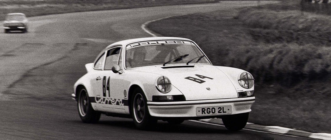 Porsche 911 RS - White - Colors of Speed Poster