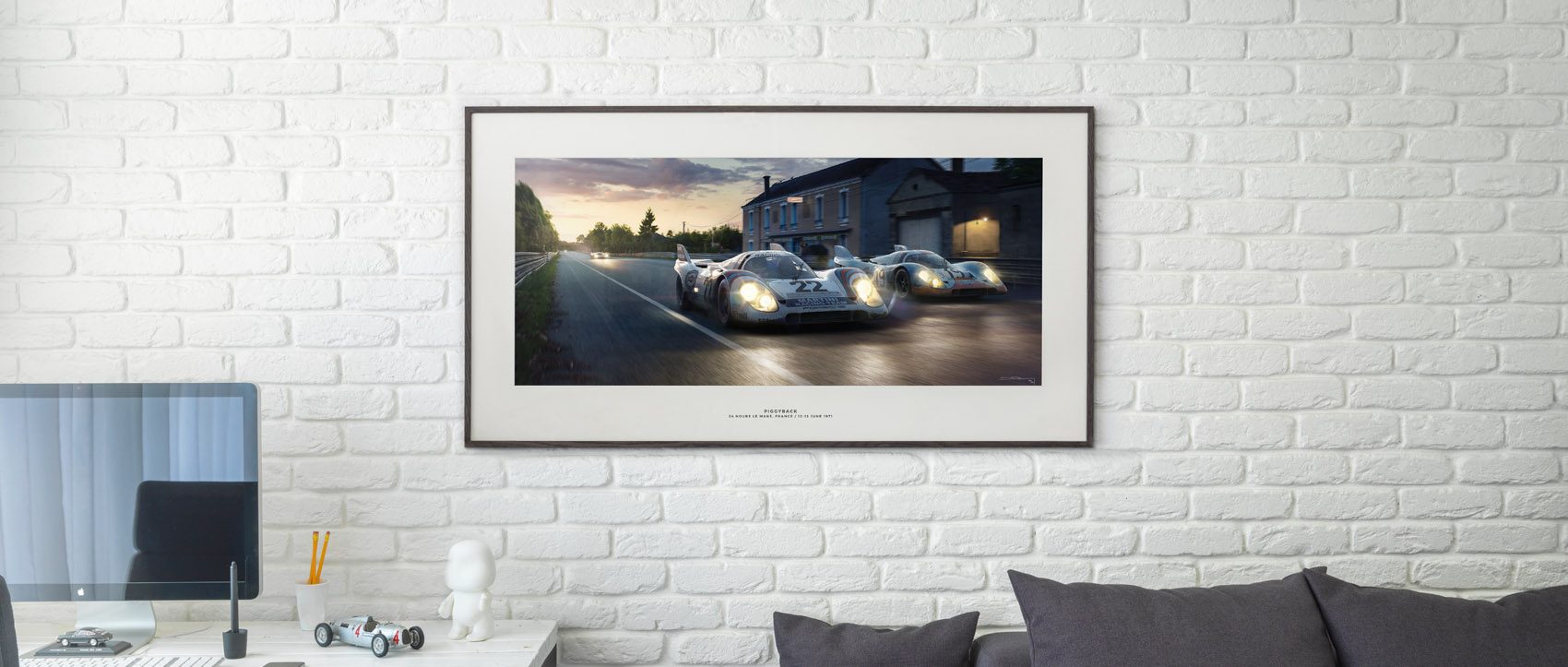 Piggyback: The Porsche trio at Le Mans, 1971
