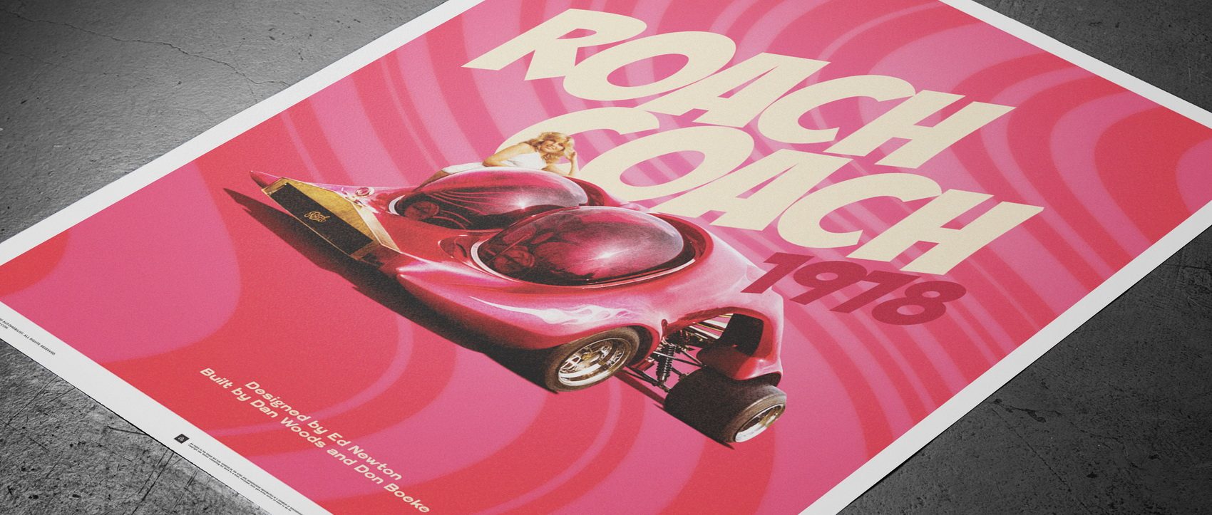 Automobilist recreates 70's legendary Roach Coach in 3D