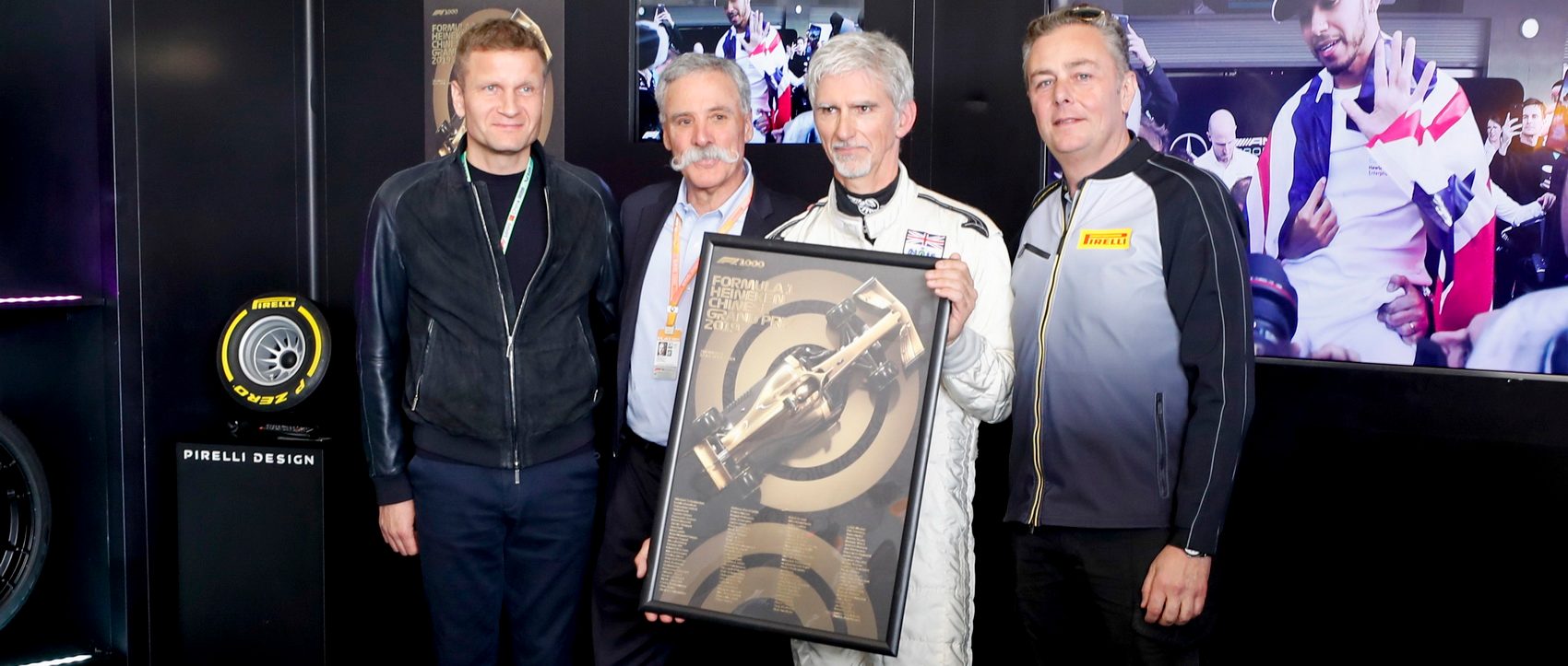 Automobilist unveiled the Formula 1® 1000th Grand Prix™ posters at the FORMULA 1 HEINEKEN CHINESE GRAND PRIX 2019