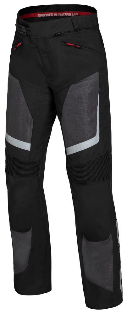 IXS Textilní letní kalhoty iXS GERONA-AIR 1.0 zkrácené černé - 5XL