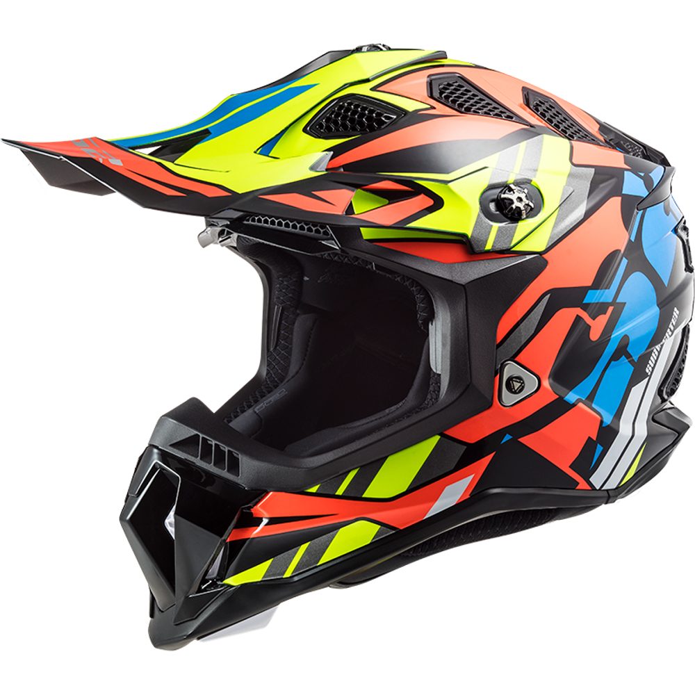 LS2 Helmets LS2 MX700 SUBVERTER RASCAL GL.BLACK FL.ORANGE - XXL