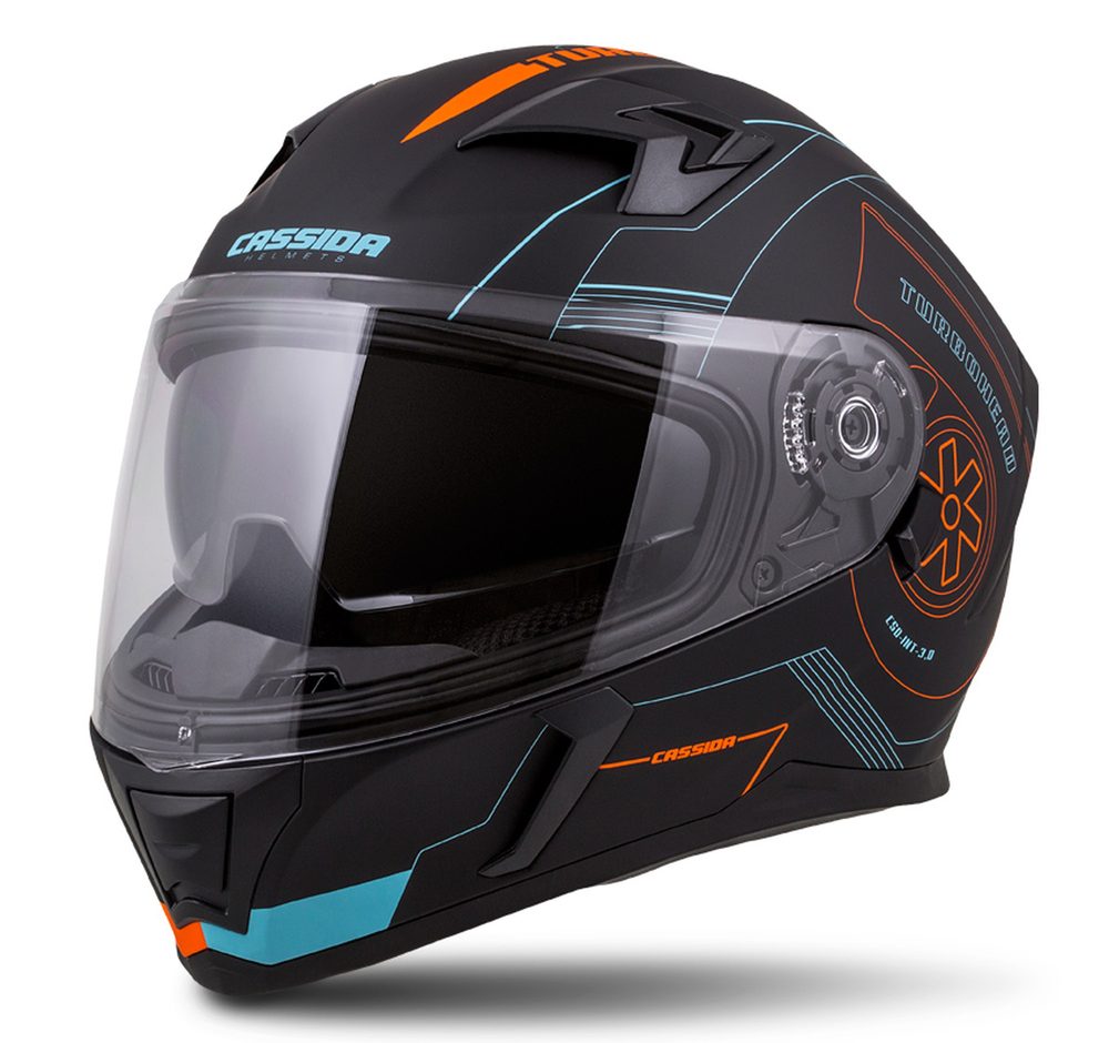 CASSIDA helma INTEGRAL 3.0 Turbohead - oranžová - XL