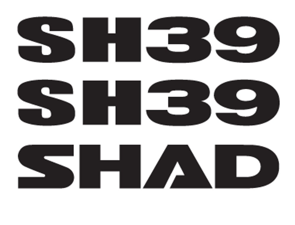 SHAD Samolepky SHAD D1B39ETR pro SH39