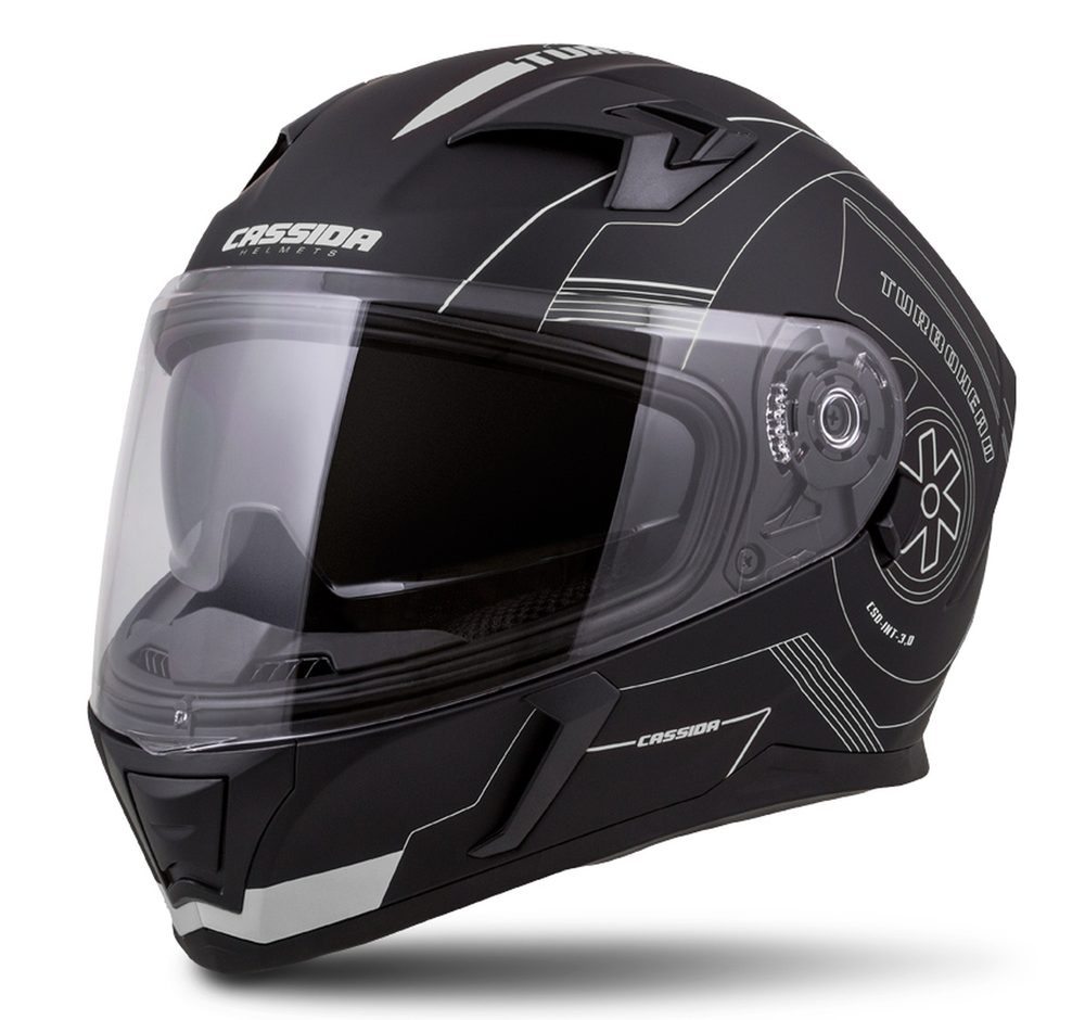 CASSIDA helma INTEGRAL 3.0 Turbohead - stříbrná - XS