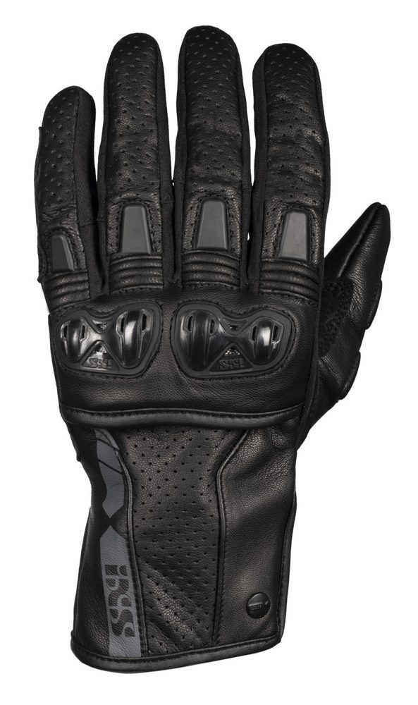 IXS Sportovní kožené rukavice iXS TALURA 3.0 černé - M