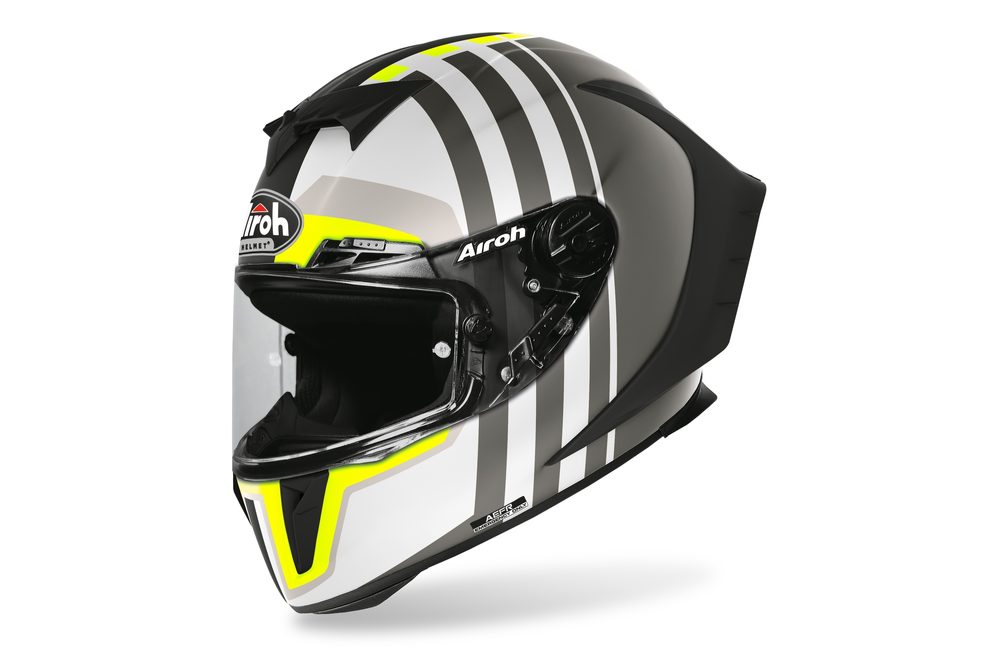 AIROH helma GP 550 S SKYLINE - bílá