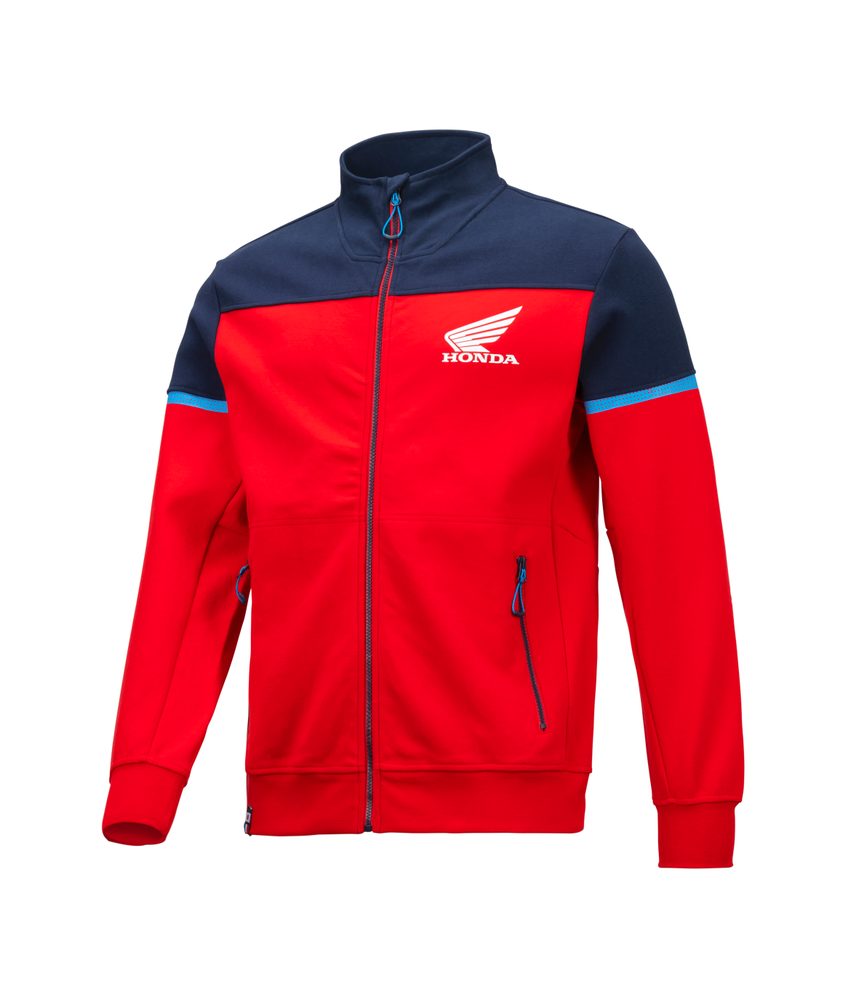 HONDA mikina RACING Cardigan 22 red/blue