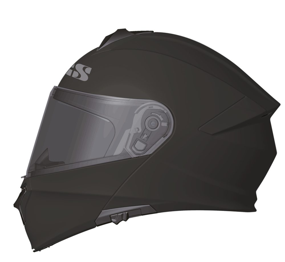 IXS Výklopná helma iXS iXS 301 1.0 X14911 matná černá - 2XL