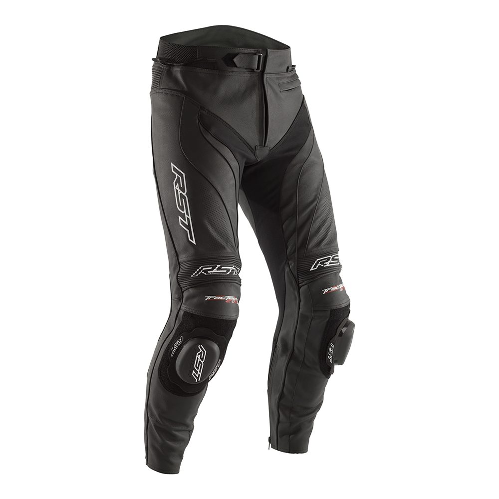  Kožené sportovní kalhoty RST Tractech Evo III CE zkrácené - černé - XL