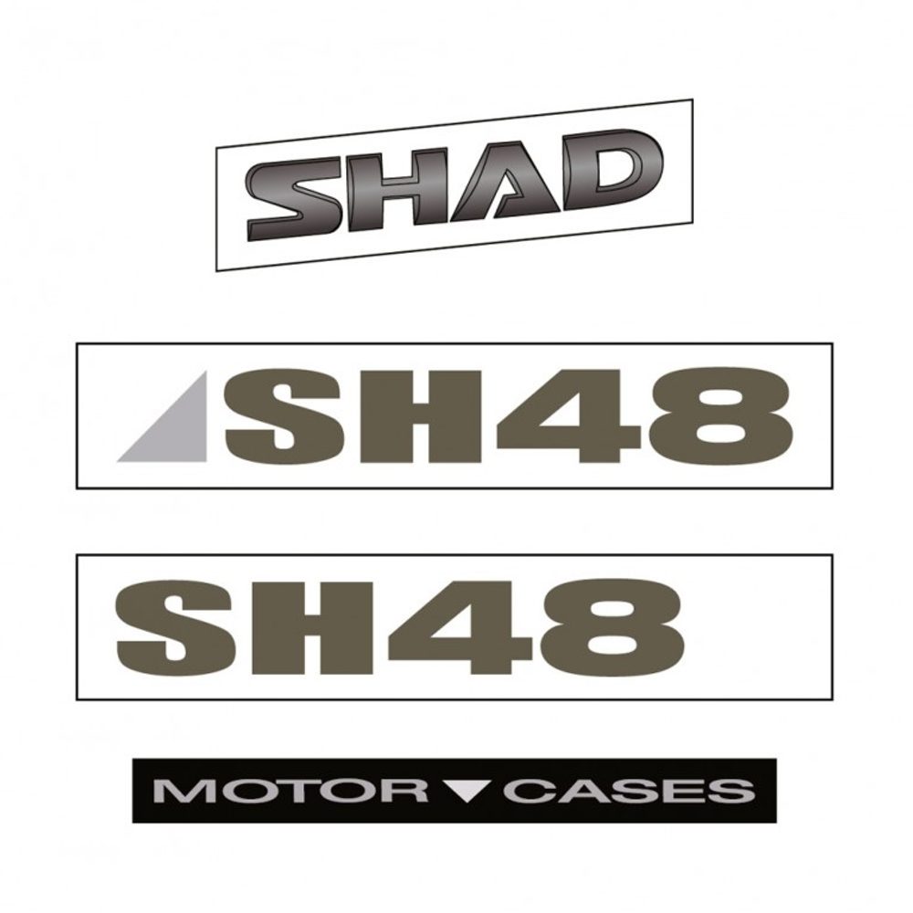 SHAD Samolepky SHAD D1B482ETR pro SH48