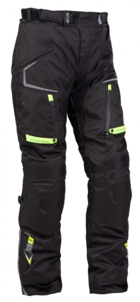 MBW Textilní cestovní kalhoty MBW HUNTER PANTS - černo-žluté