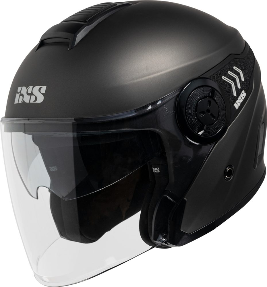 IXS Otevřená helma iXS 100 1.0 - matná šedá
