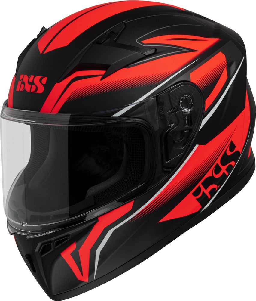 IXS Dětská integrální helma iXS iXS136 2.0 červená - S
