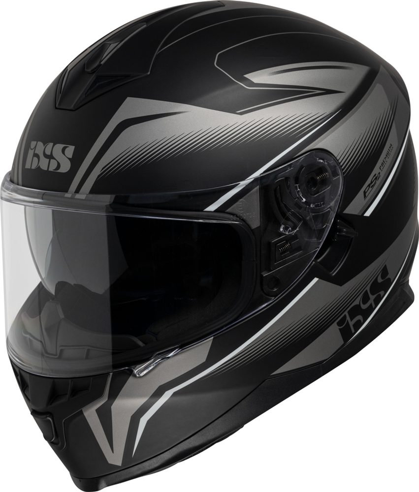 IXS Integrální helma iXS iXS1100 2.3 - matná černo šedá - 2XL