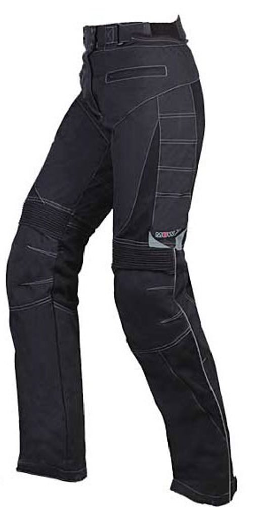 MBW Letní cestovní textilní kalhoty MBW AIR - černé - 48