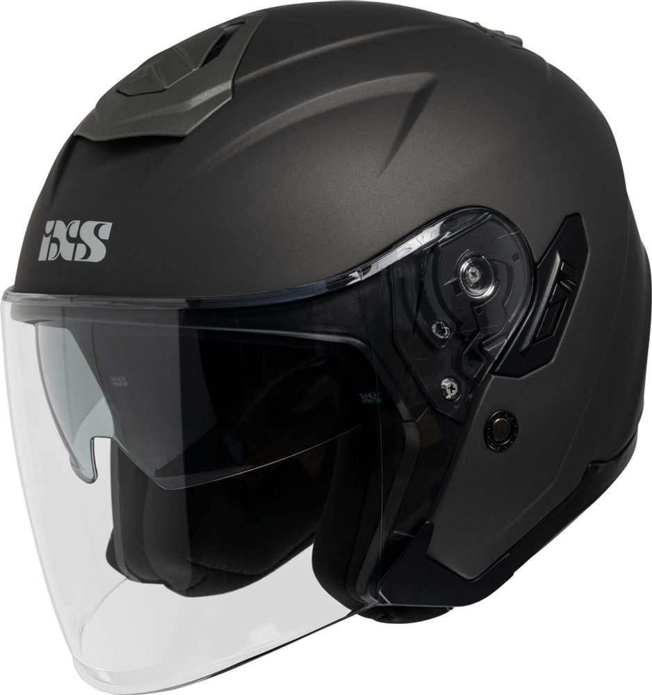 IXS Otevřená matná helma iXS iXS92 FG 1.0 šedá - L