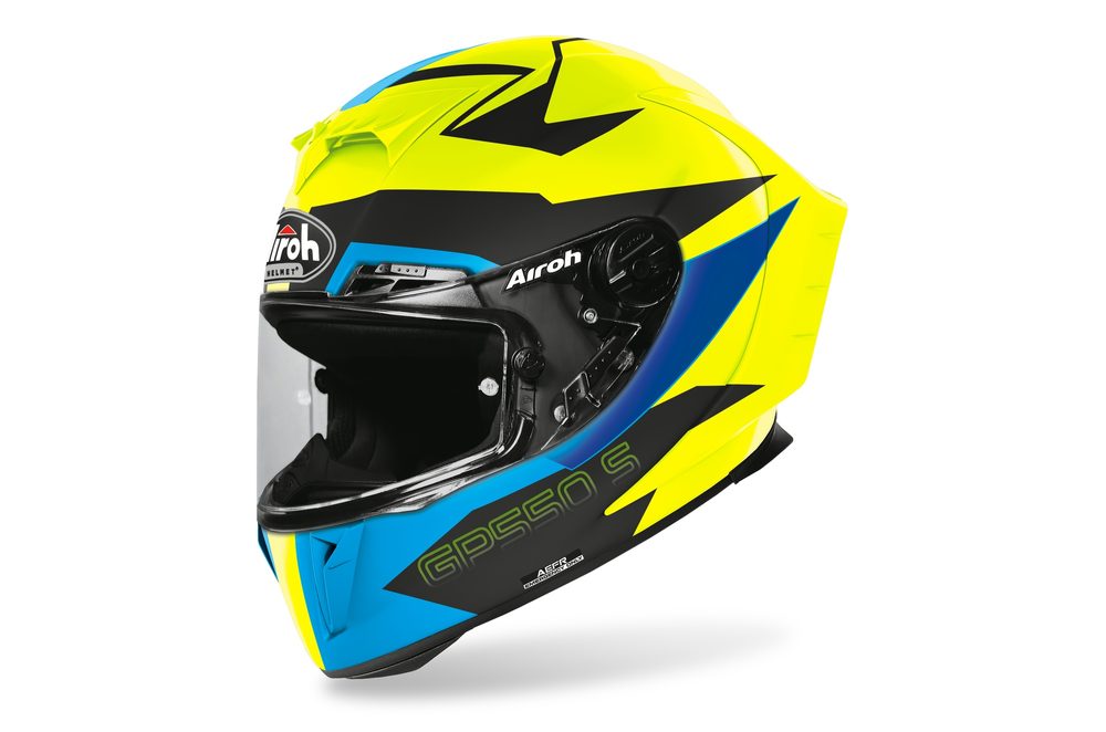 AIROH helma GP 550 S VECTOR - modrá - L