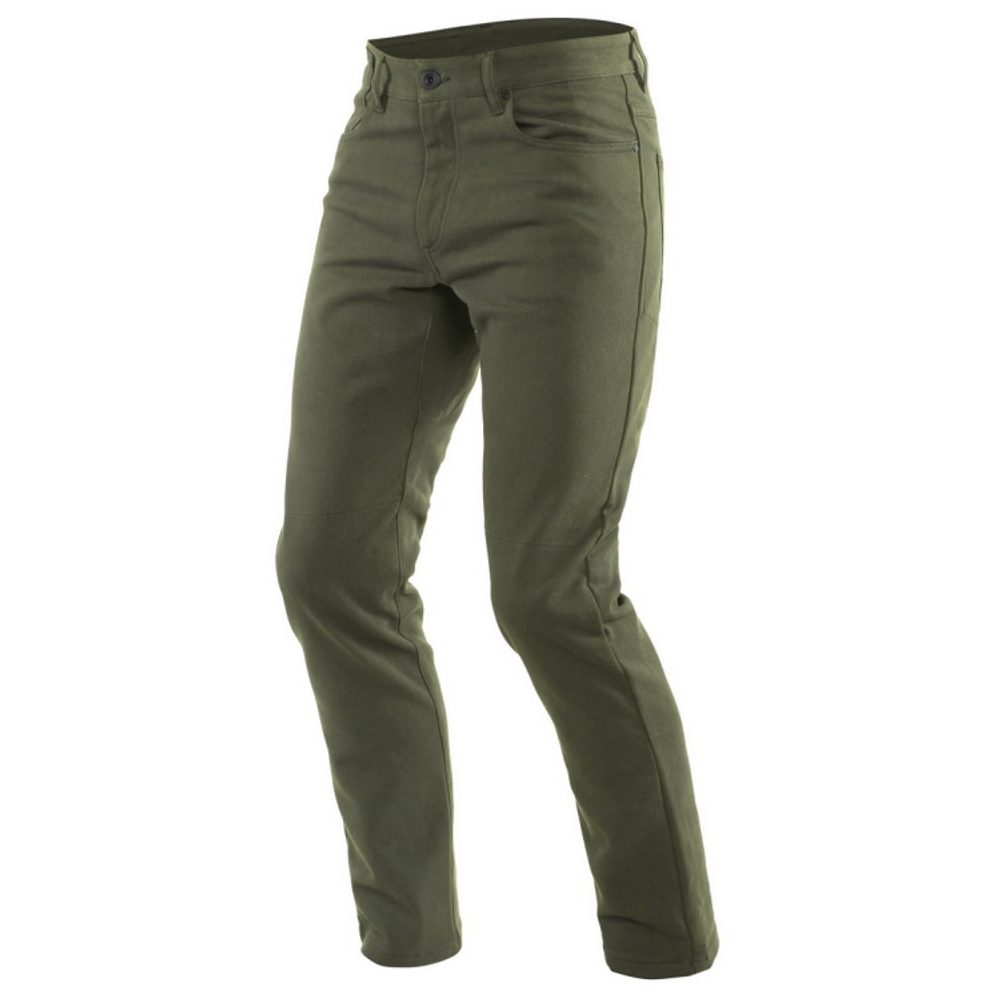 Dainese Pánské textilní kalhoty Dainese CASUAL SLIM - khaki - 32