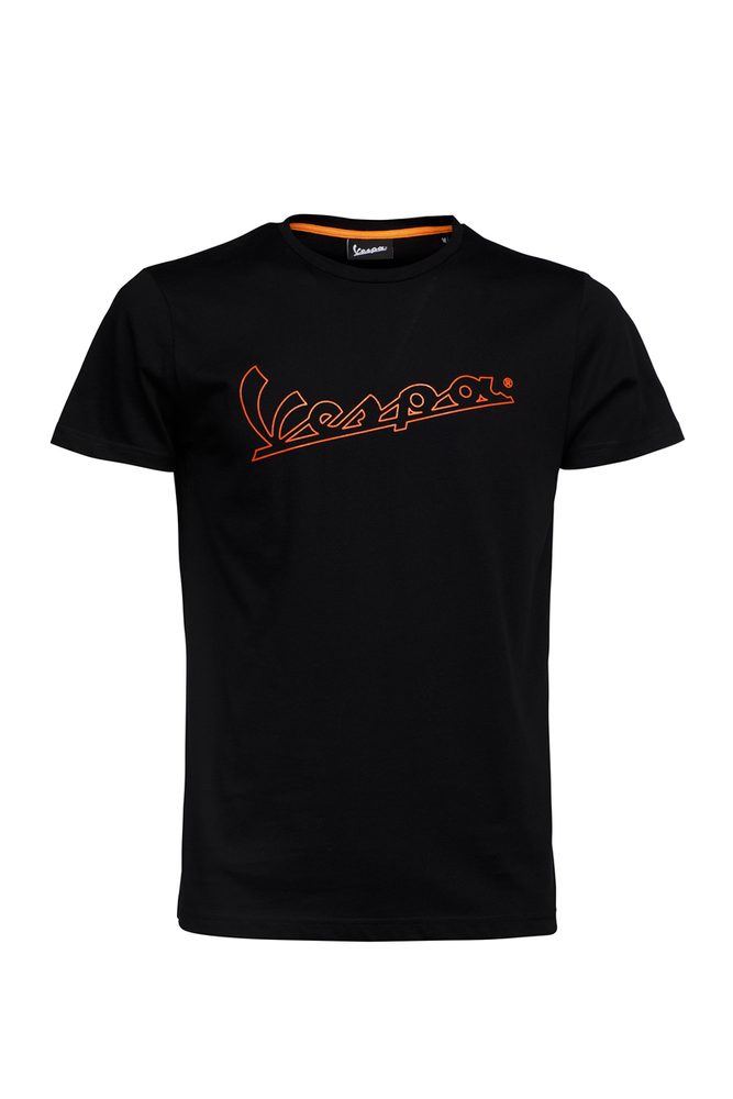 Vespa Pánské tričko Vespa "Logo" - černá - M