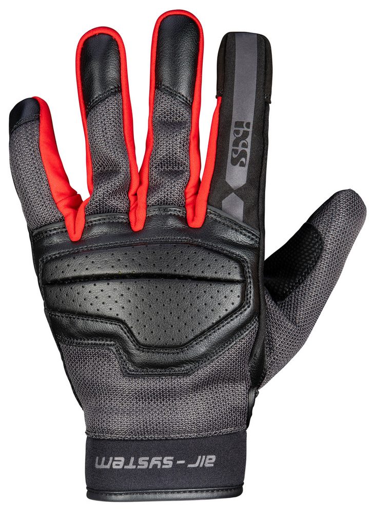 IXS Klasické letní rukavice iXS EVO-AIR červené