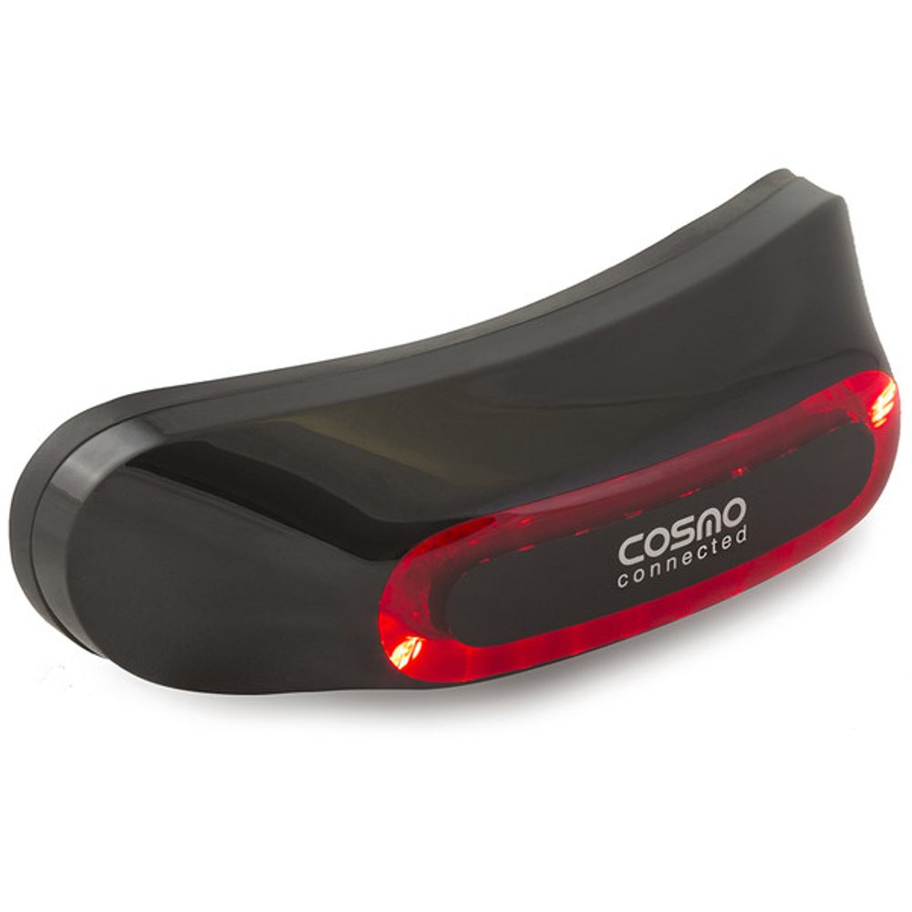 Cosmo Connected Bezpečnostní brzdové světlo na helmu Cosmo Moto - černé