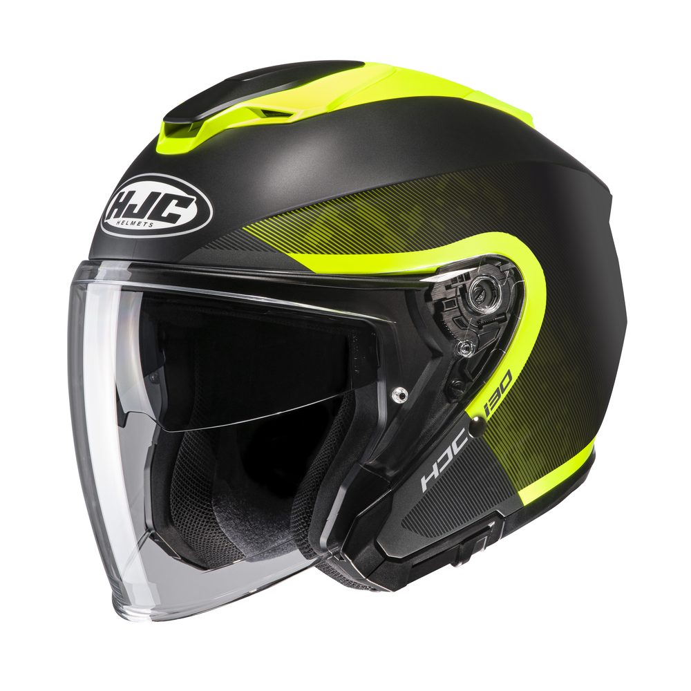 HJC Otevřená helma HJC I30 Dexta MC3HSF - žlutá - XL